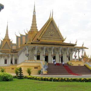Royal Palace in Phnom Penh, Cambodia — venue for official commemorations and national ceremonies